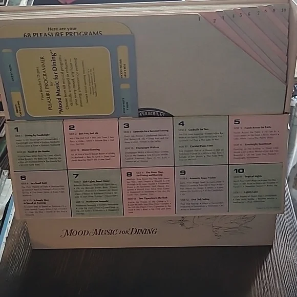 Reader’s Digest 10 records / LP’s “ MOOD MUSIC FOR DINING” set - Picture 4 of 4